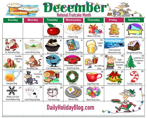 Holiday schedule for all .